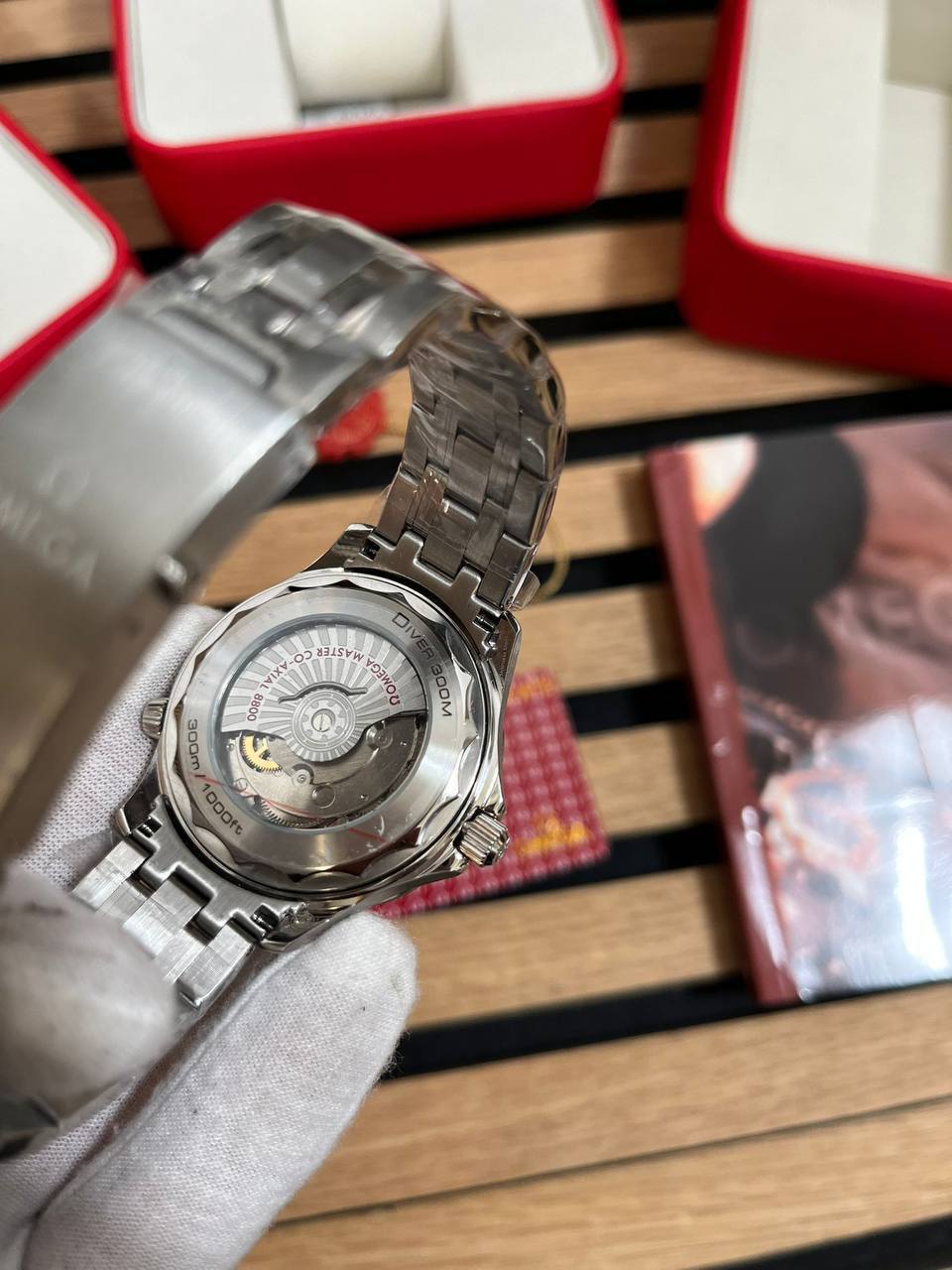 Omega Seamaster Diver Co-Axial Chronometer Men's Watch in Multiple Colors UK Reps AAA Quality