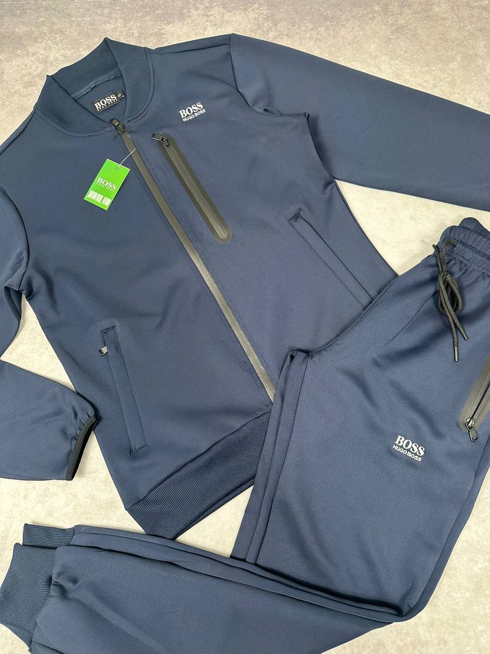 Hugo Boss Stretch-Cotton Loungewear Tracksuit with Logos Mens in Multiple Colors Best Sale UK Reps AAA Quality