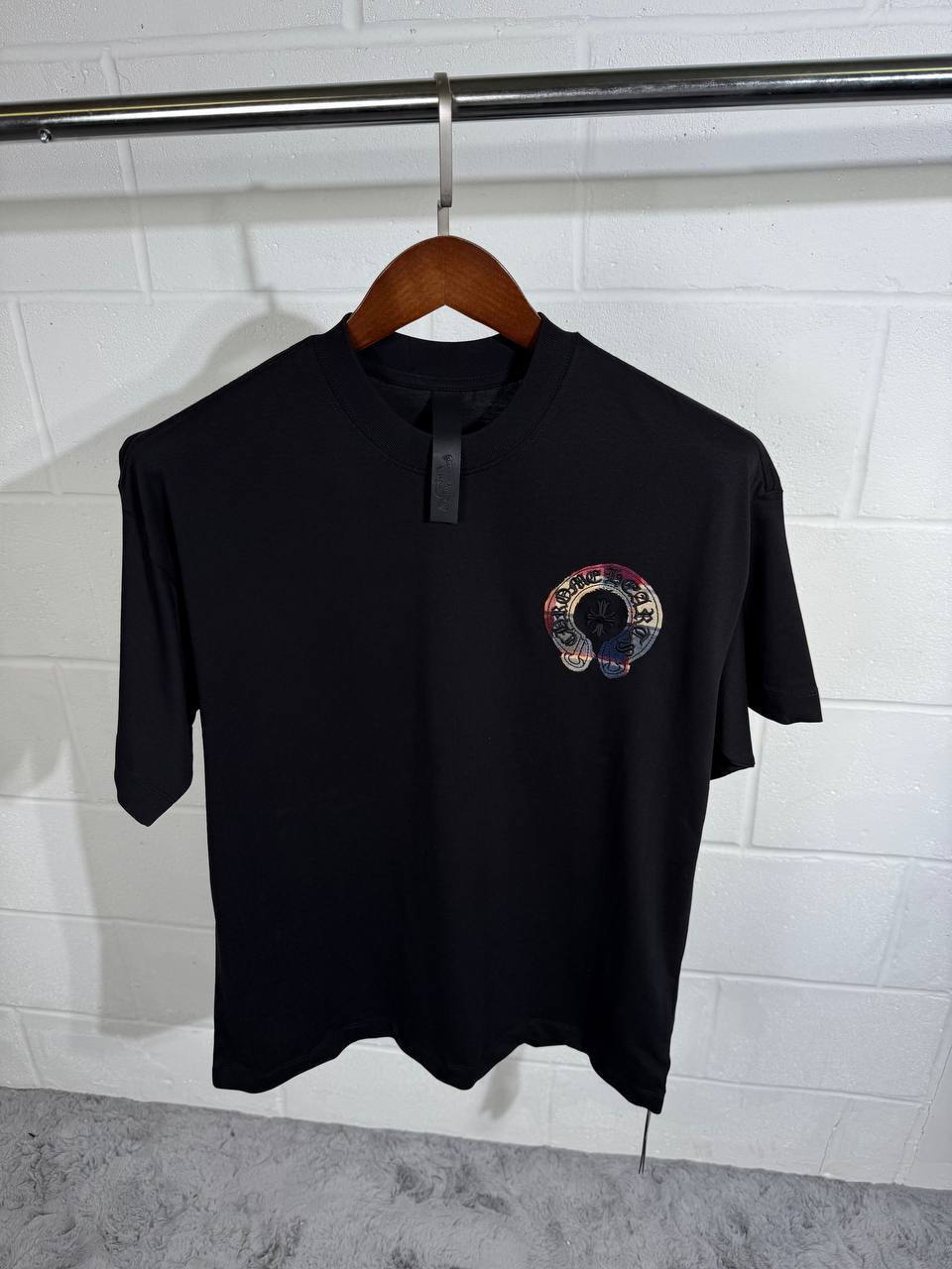 Chrome Hearts CH T-Shirts Chrome Shirt Mens Summer Frinted Fashion Designer Tees Short Sleeve UK Reps AAA Quality