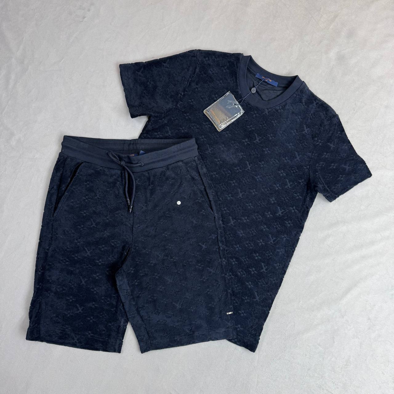 Louis Vuitton Monogram French Terry Shorts Sets Mens in Multiple Colors UK Reps AAA Quality