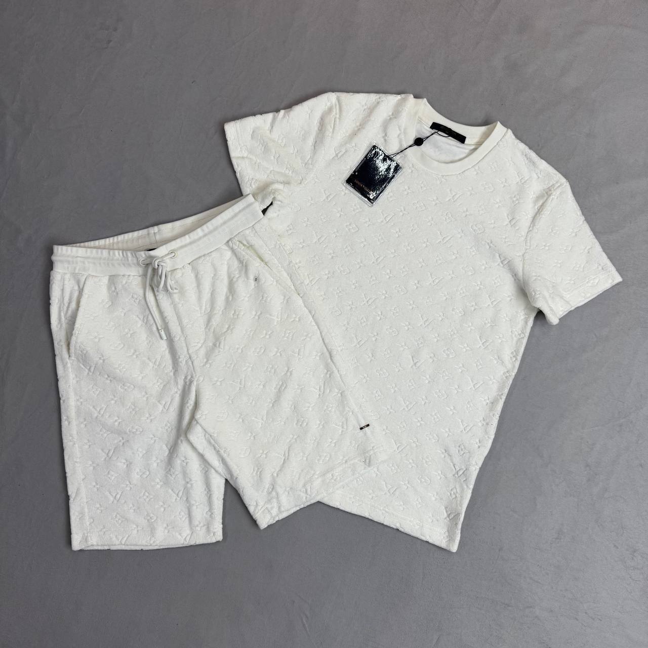 Louis Vuitton Monogram French Terry Shorts Sets Mens in Multiple Colors UK Reps AAA Quality