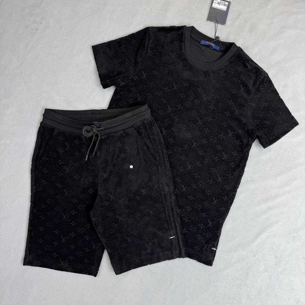 Louis Vuitton Monogram French Terry Shorts Sets Mens in Multiple Colors UK Reps AAA Quality