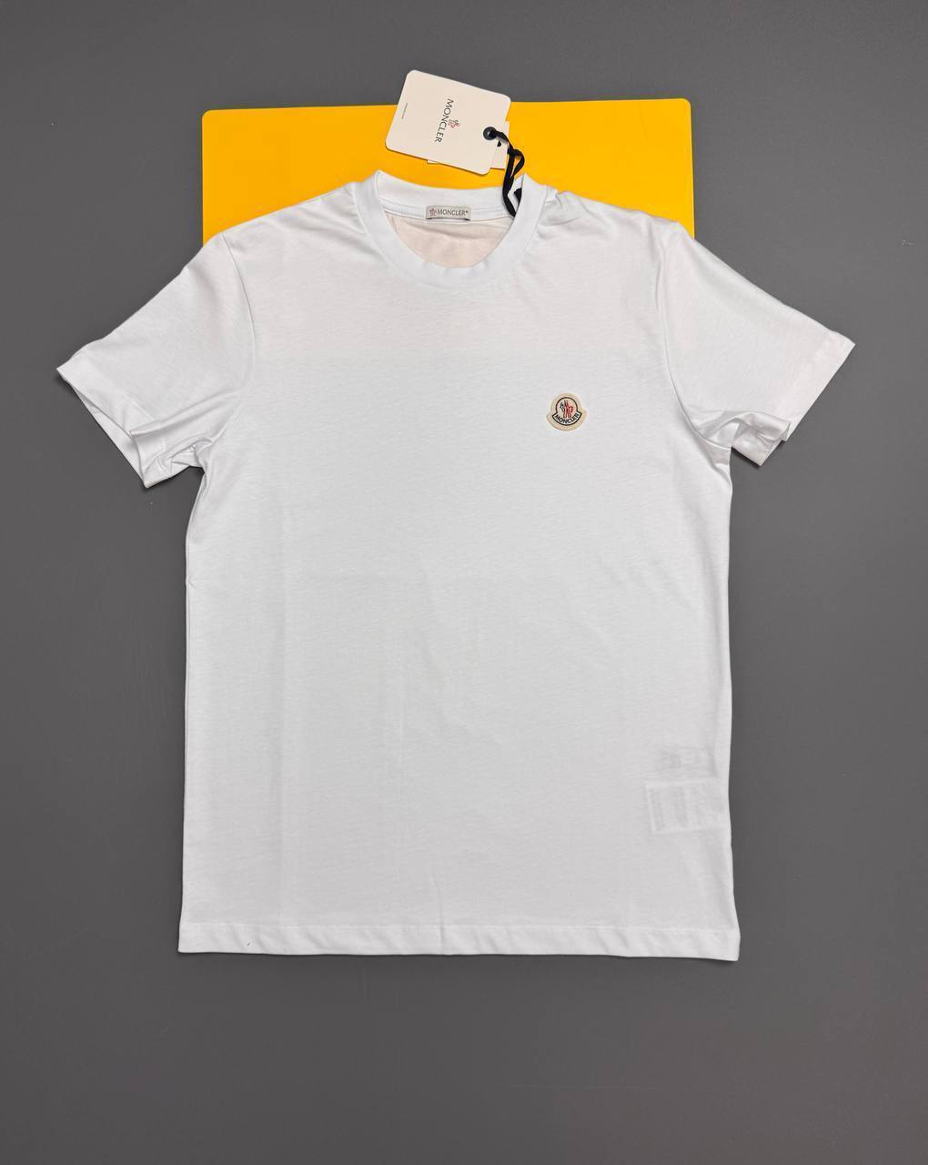 Moncler Embroidery Logo Couture Relaxed Fit T-Shirts Mens in Multiple Colors UK Reps AAA Quality