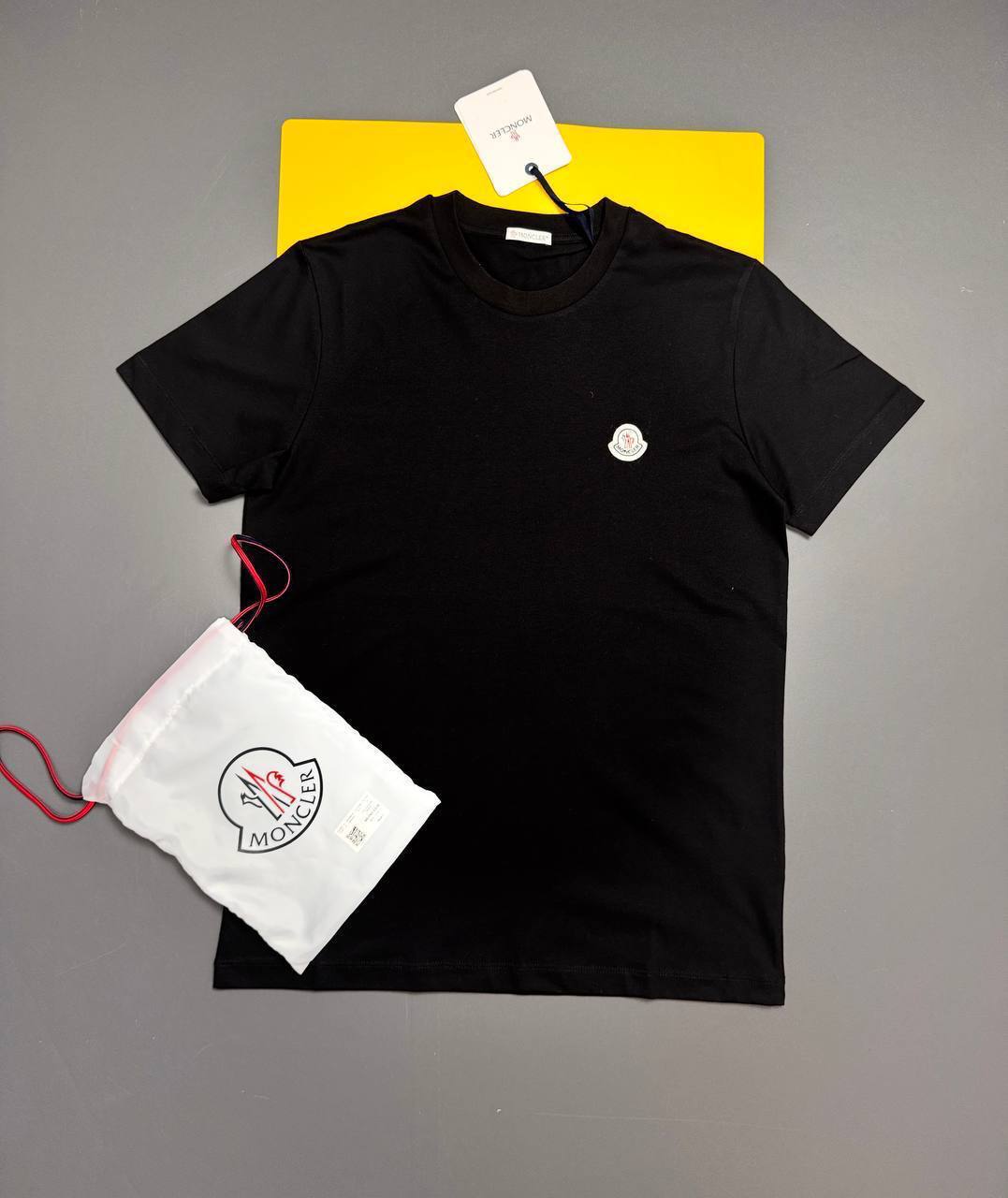 Moncler Embroidery Logo Couture Relaxed Fit T-Shirts Mens in Multiple Colors UK Reps AAA Quality