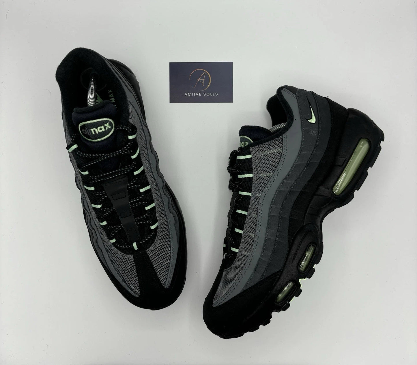 Nike Air Max 95 Vapour Green Mens shoe Size Sneakers AAA quality Rep Trainers Sale UK